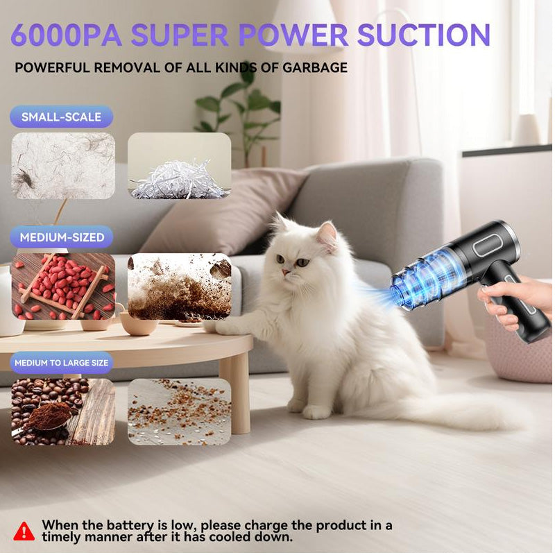 Handheld Wireless Car Vacuum Cleaner