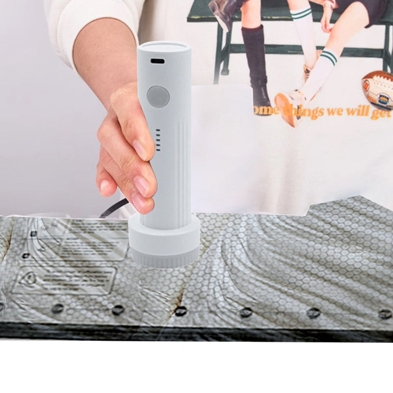 Cordless Travel Vacuum Bag Set
