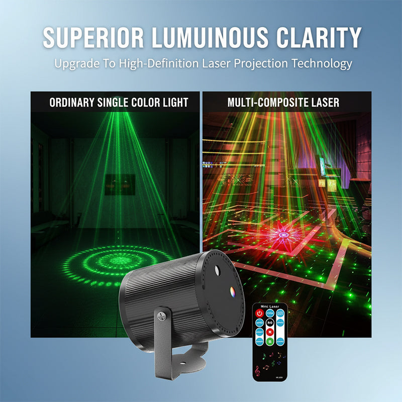 Portable Mini Cylinder Laser Stage Light