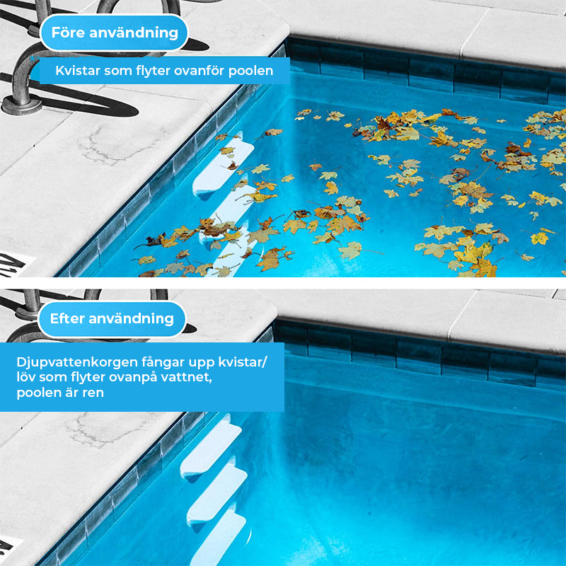 Universell skimmersats för alla pooler