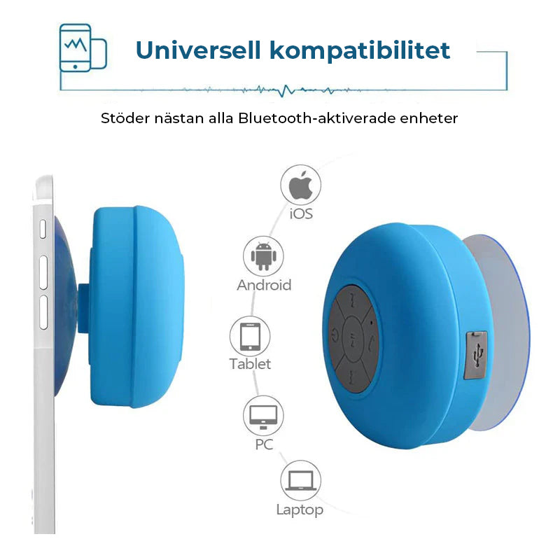 Vattentät Mini Bluetooth-högtalare