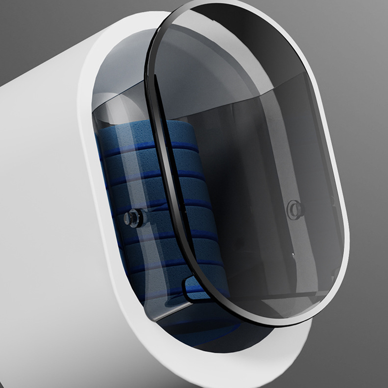 Disposable toilet brush with refills