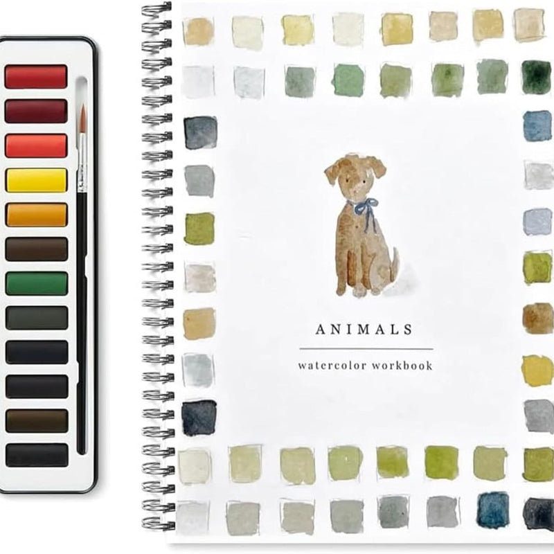 Watercolor Painting Book for Beginners