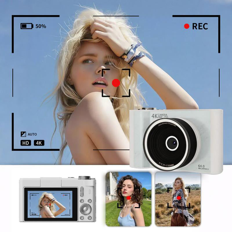 4K Digital Camera for Photography