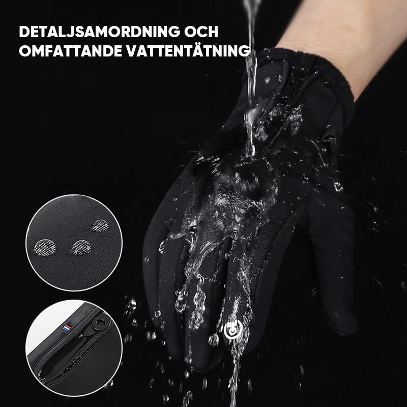 Vinter touchscreen vindskyddshandskar