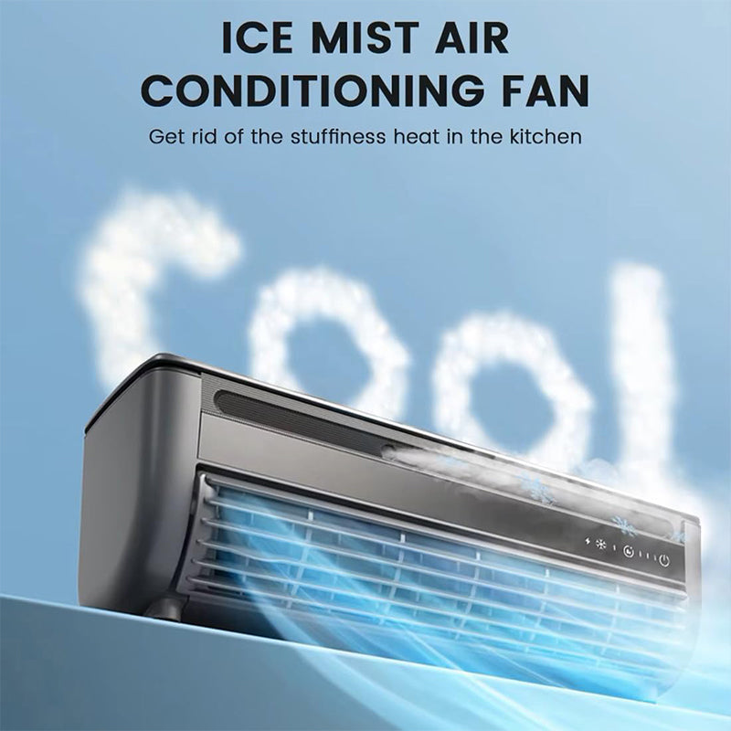 No Drilling Kitchen Wall Air Conditioner Fan