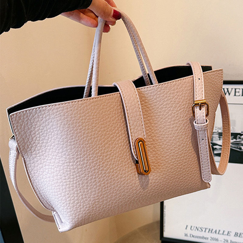 Women's Elegant Solid Color Handbag Crossbody Bag