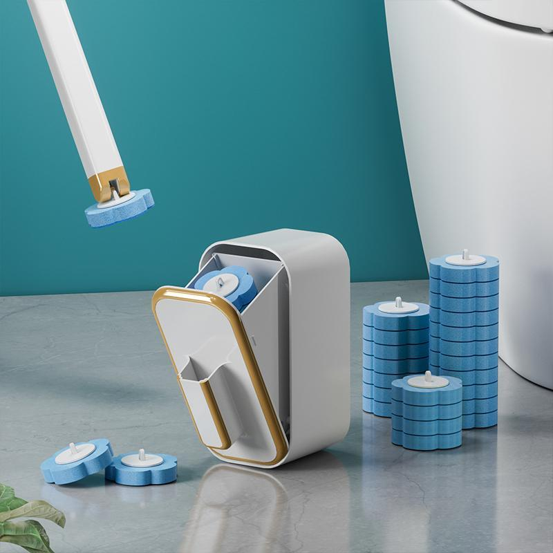 Wall Mounted Toilet Brush Set