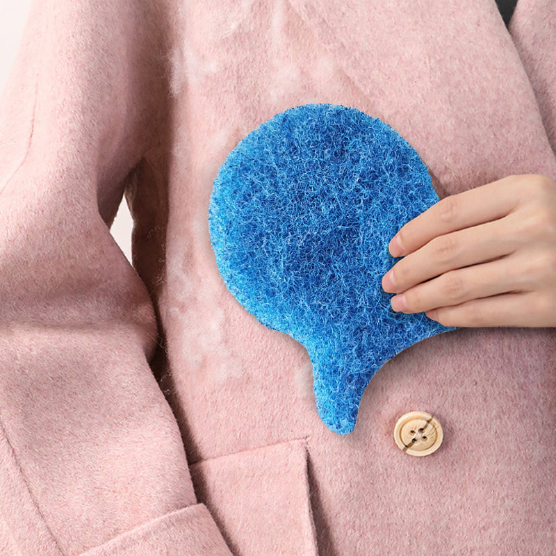 5-piece Set of Blue Washing Machine Lint Removers for Pets