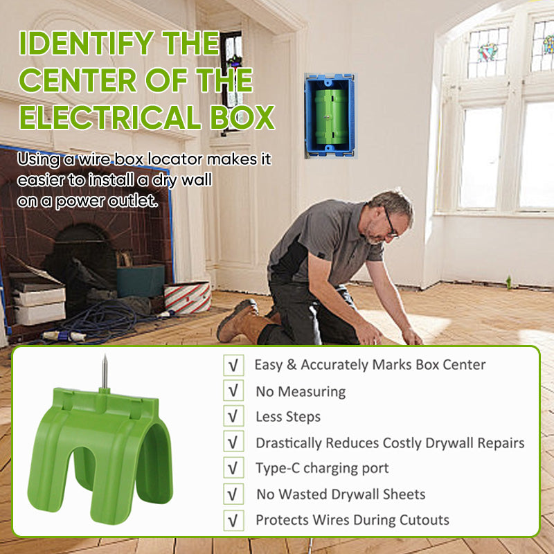 Drywall Outlet Box Marking Locators