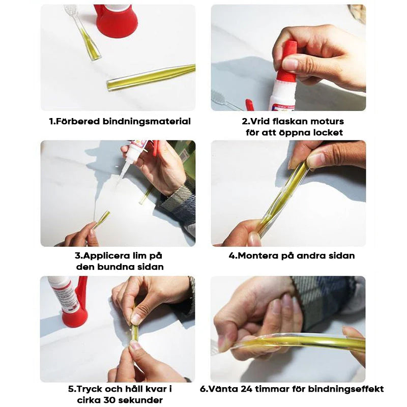 Kraftfullt lödningslim för flera material