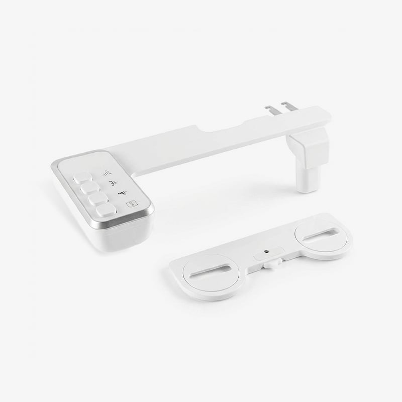 Compact Non-Electric Bidet Attachment with Foldable Nozzle