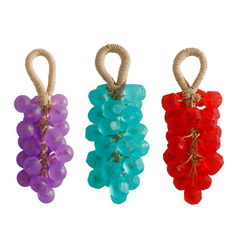 Handmade Crystal Grape Soap