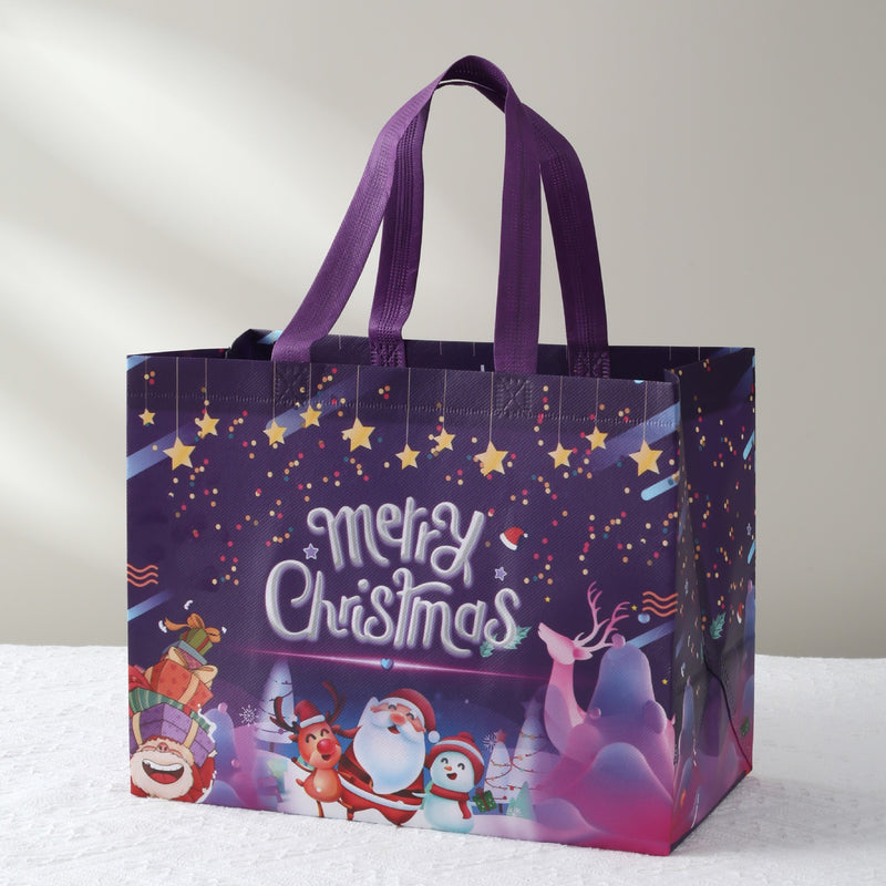 Christmas Non-Woven Gift Bag Set (16 Bags)