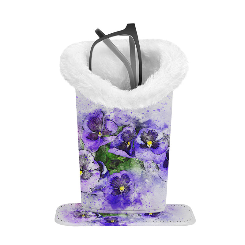 Magnetic Plush Eyeglasses Holder