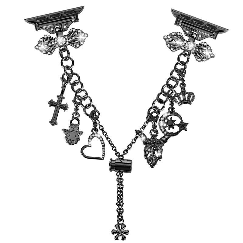 Rhinestone Decorated Apple Watch Band