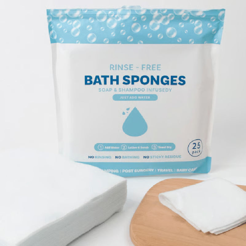 Rinse-Free Bathing Wipes