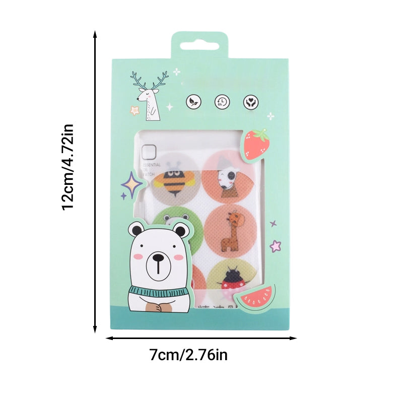 Plant Oil Mosquito Repellent Stickers for Kids & Baby