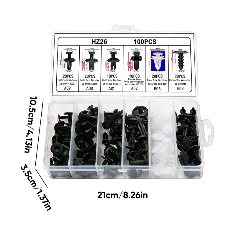 Car Bumper Retainer Clips Set