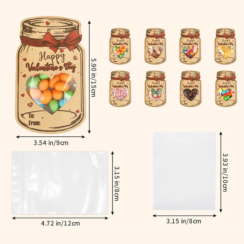 Mason Jar Valentine Gifts Cards