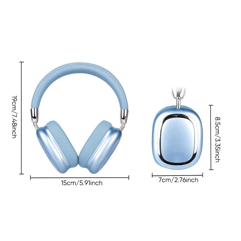 Wireless Headphones with Built-in Microphone