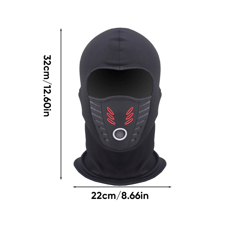Winter Windproof Thermal Fleece Face Mask for Cycling & Outdoor Sports