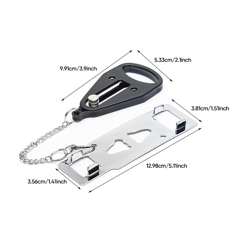 2-in-1 Door Lock for Travel