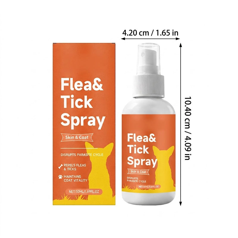 Gentle Dog Skin Care Spray for Indoor & Outdoor Use