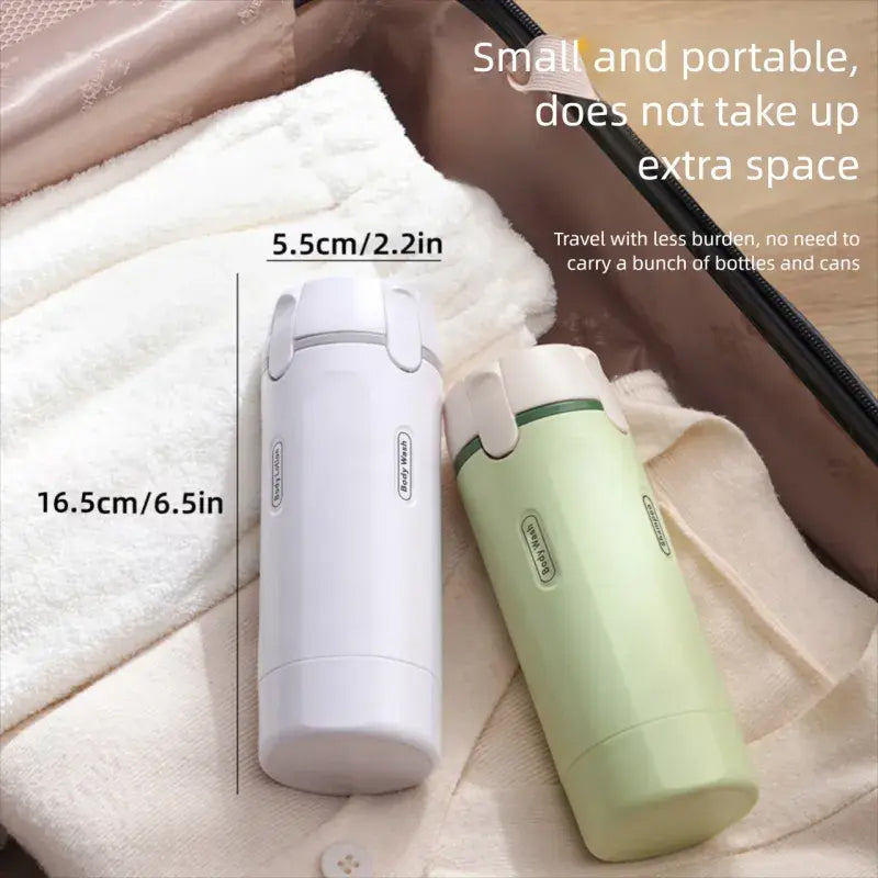 4-in-1 Leakproof Rotatable Travel Dispenser Set