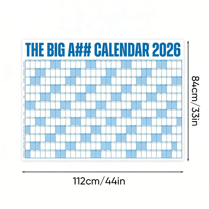 The Big A## 2026 Wall Calendar