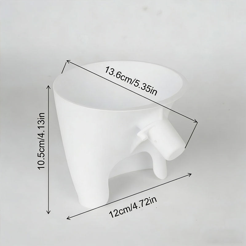 Flour Funnel for Kitchen Aid Stand Mixer