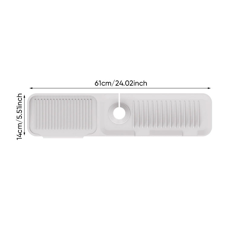 Silicone Faucet Splash Guard Mat