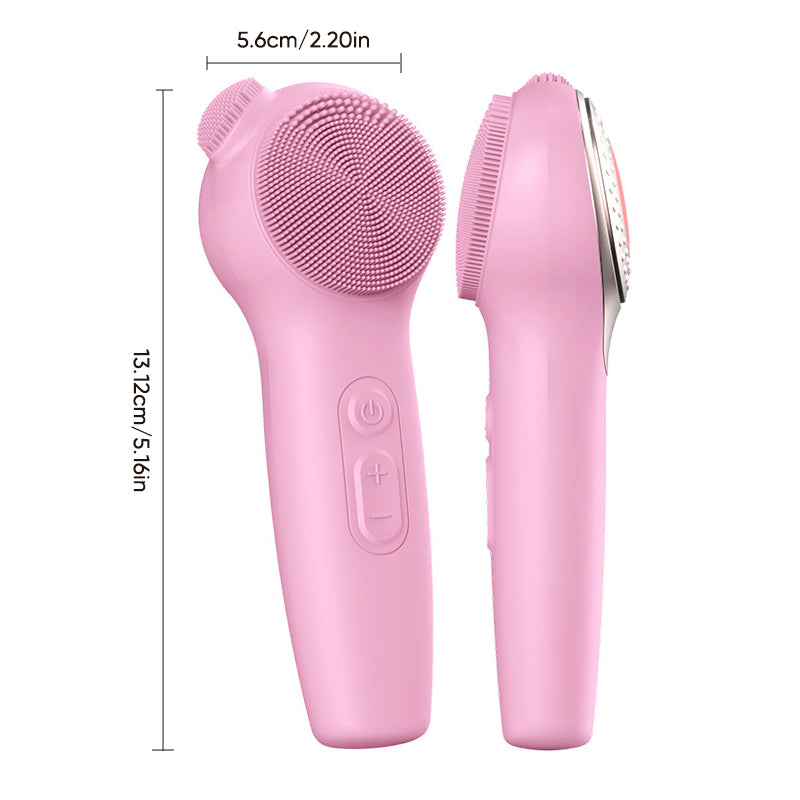 Heated Silicone Facial Cleansing Device