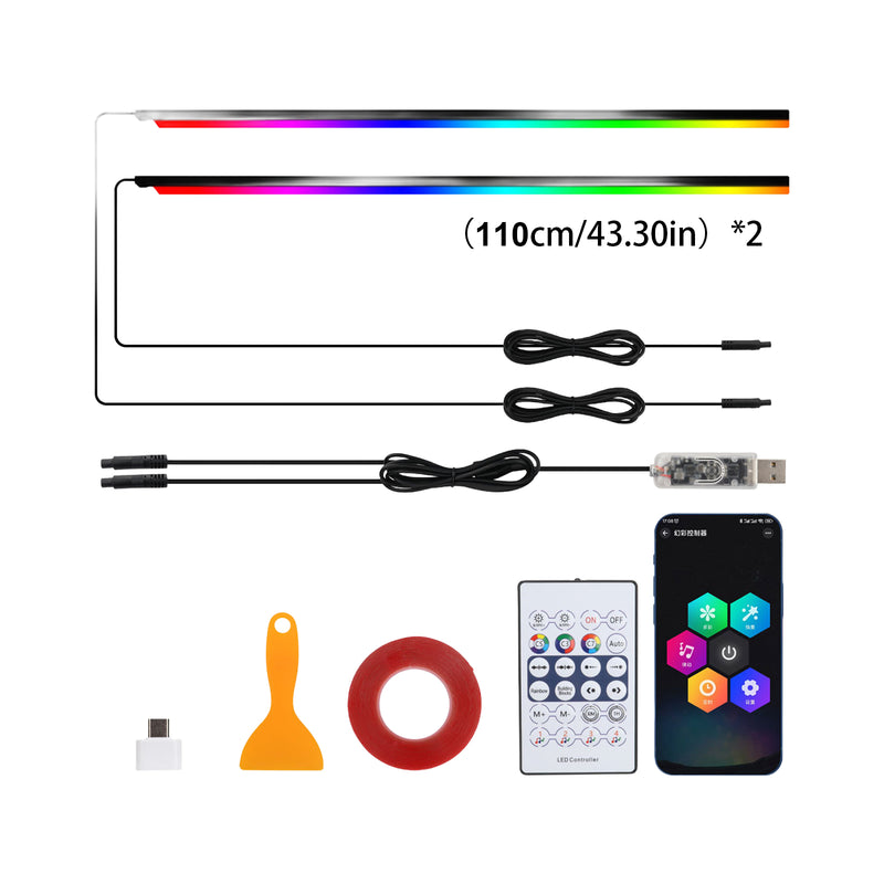 Car Center Console Ambient Light