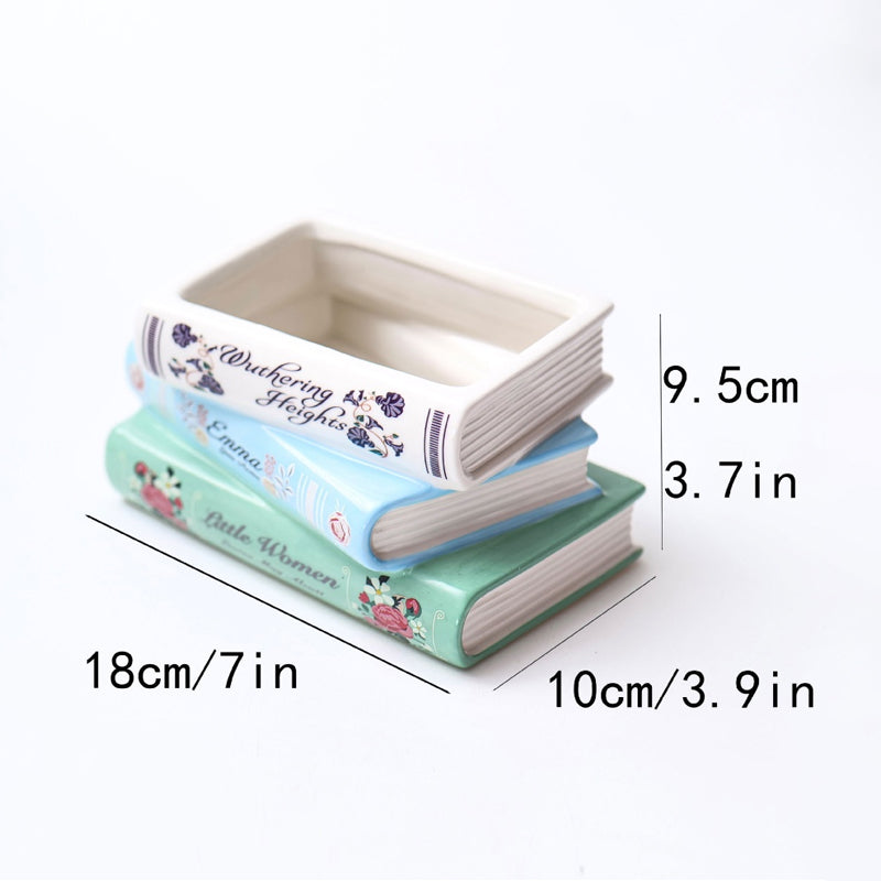 Ceramic Book Vase