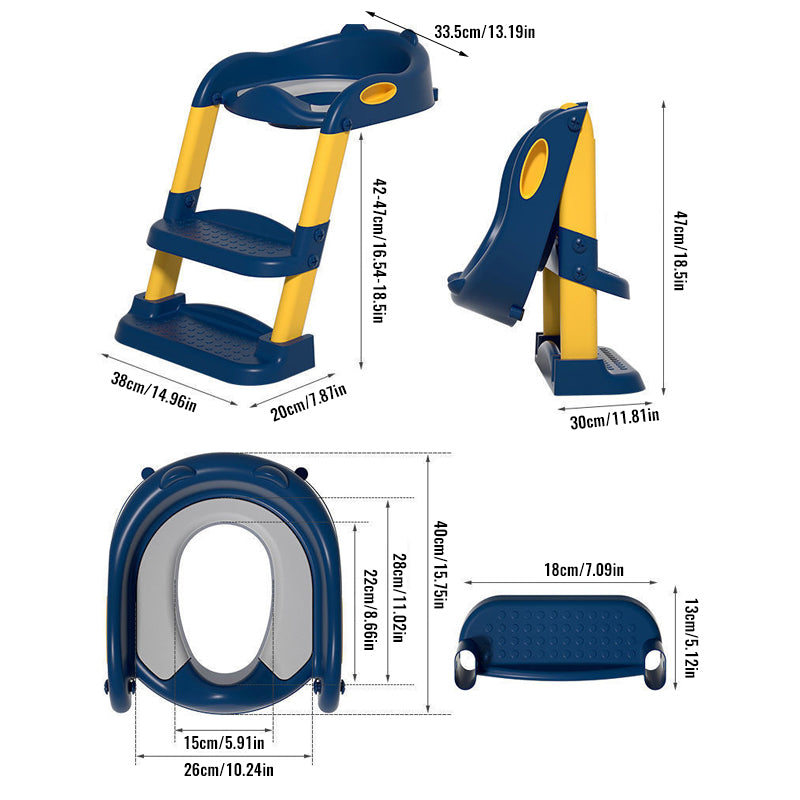 Toddler Toilet Training Seat with Ladder