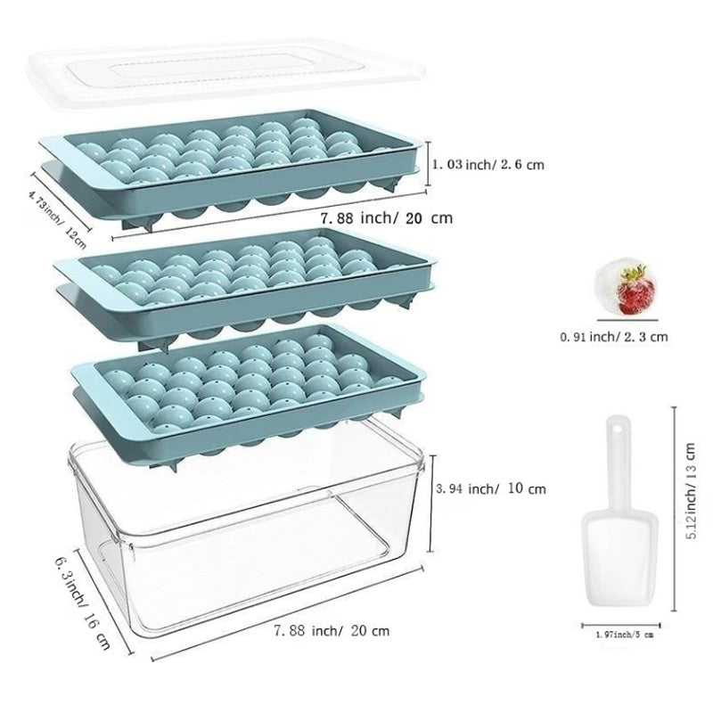 33-ball lce Mold