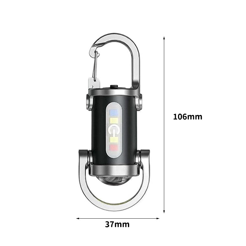 Rechargeable Mini Flashlight Keychain