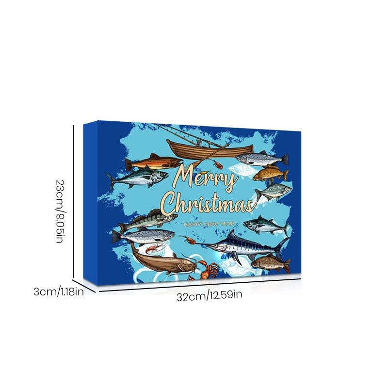 Advent Calendar Fishing Christmas Countdown