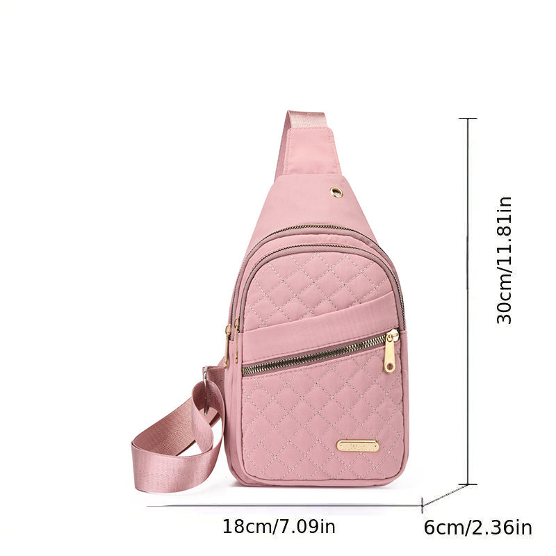 Women's Quilted Chest Bag