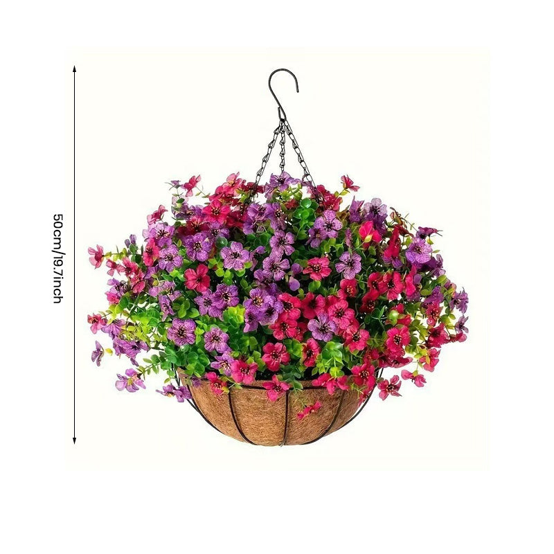 Artificial Hanging Flowers for Outdoors