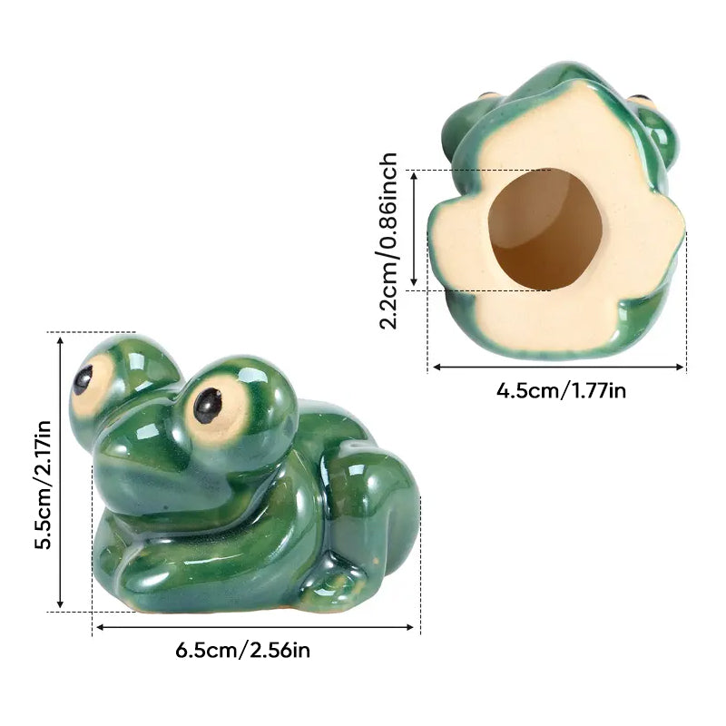 Cute Funny Frog Toilet Bolt Covers