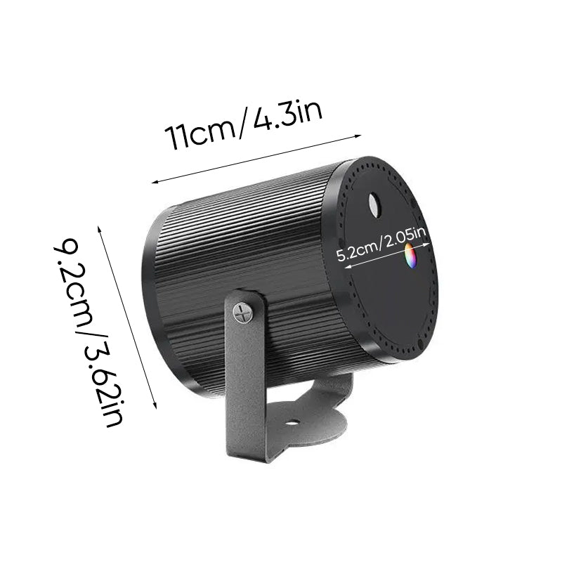 Portable Mini Cylinder Laser Stage Light