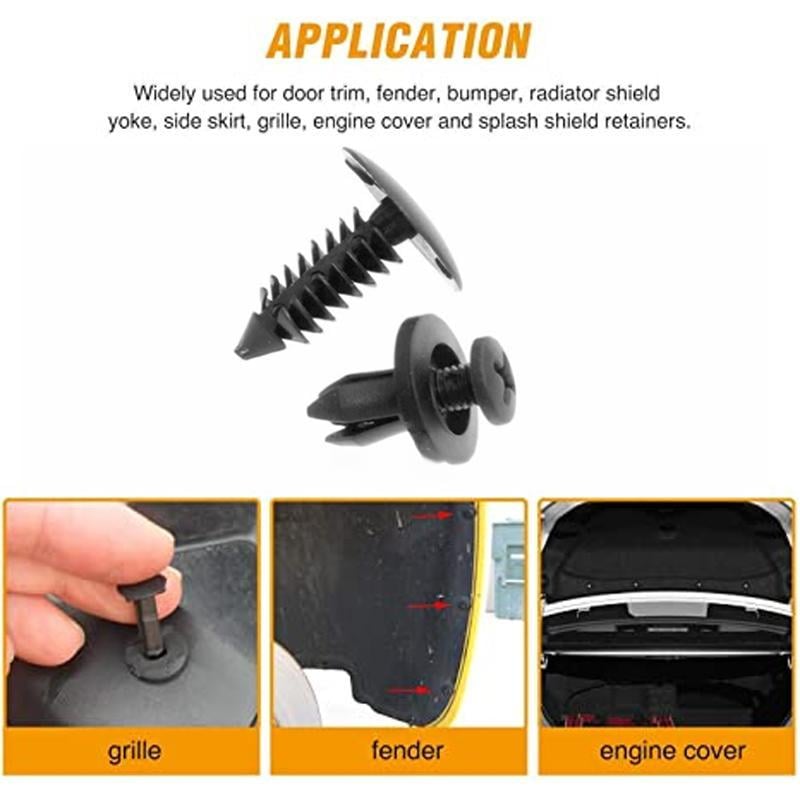 Universal Car Expansion Screw Clips Set (150 PCS)
