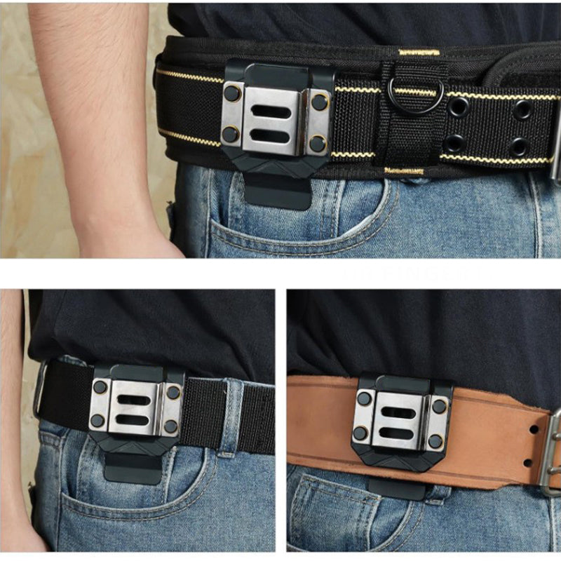 Heavy Duty Drill & Tape Measure Belt Holder for Cordless Tools