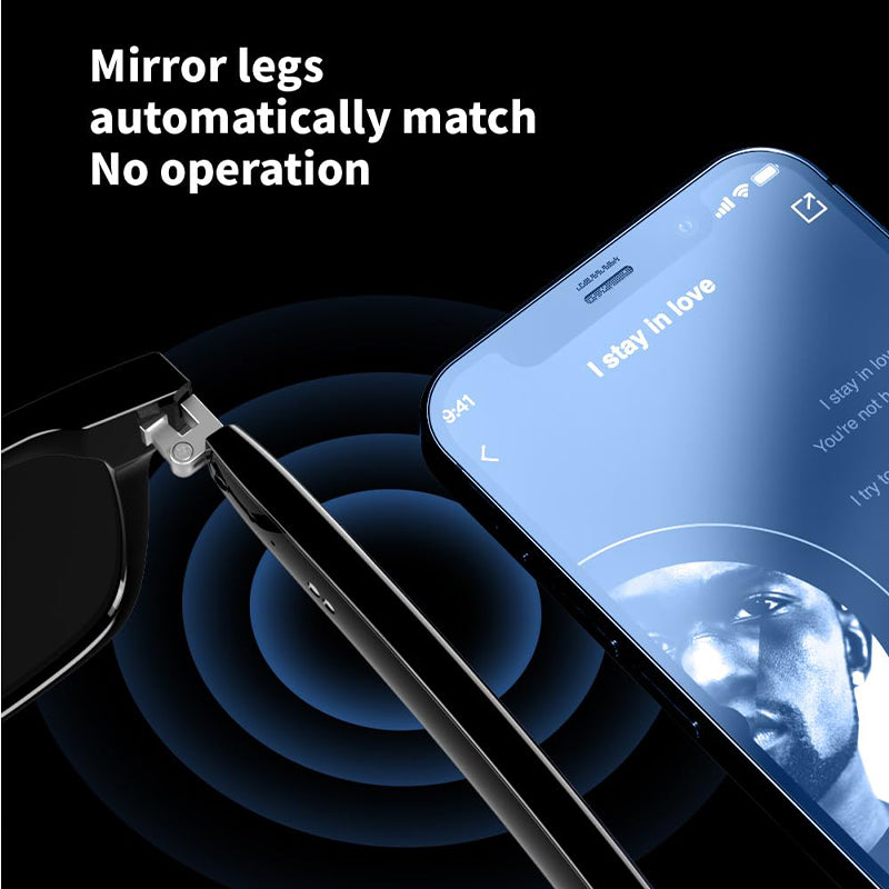 Wireless Headphone Smart Glasses for Music & Calling