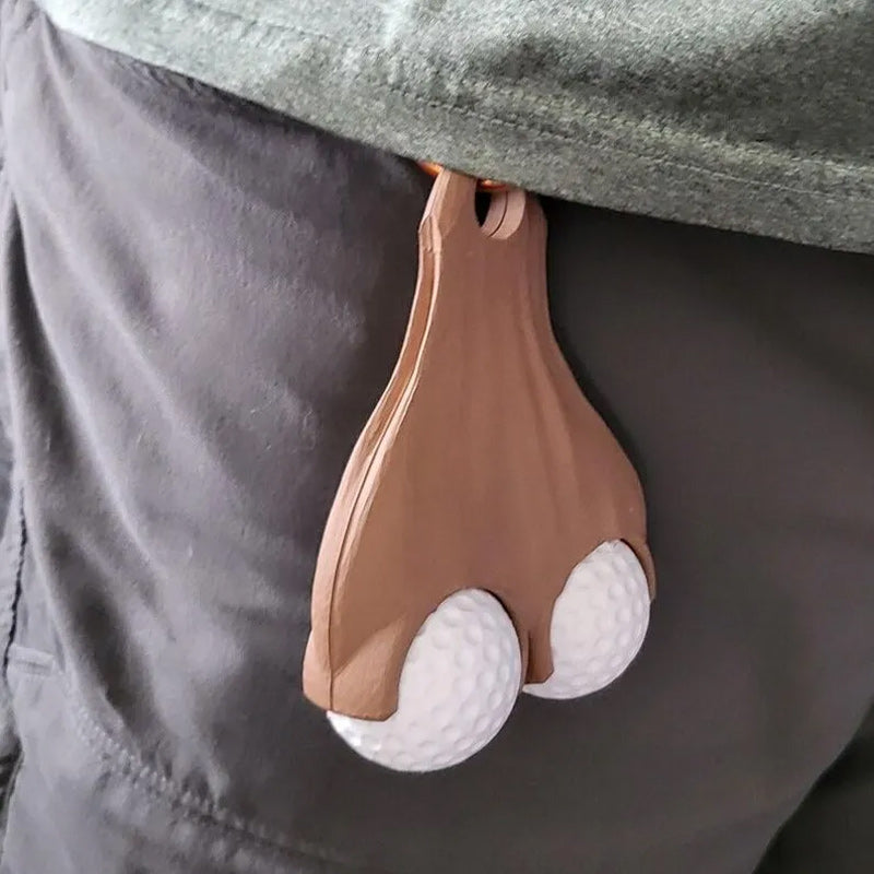 Golf Ball Testicle Sac Holder
