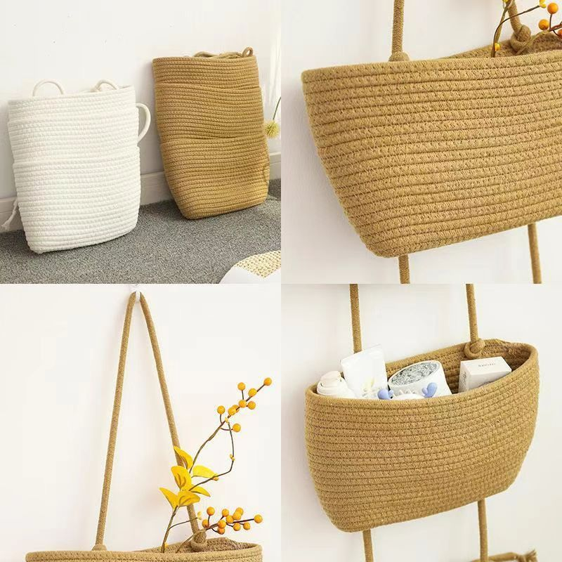 Decorative 3-Tier Hanging Organizer Bag