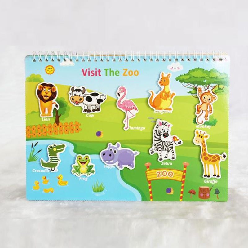 Interactive Preschool Busy Book