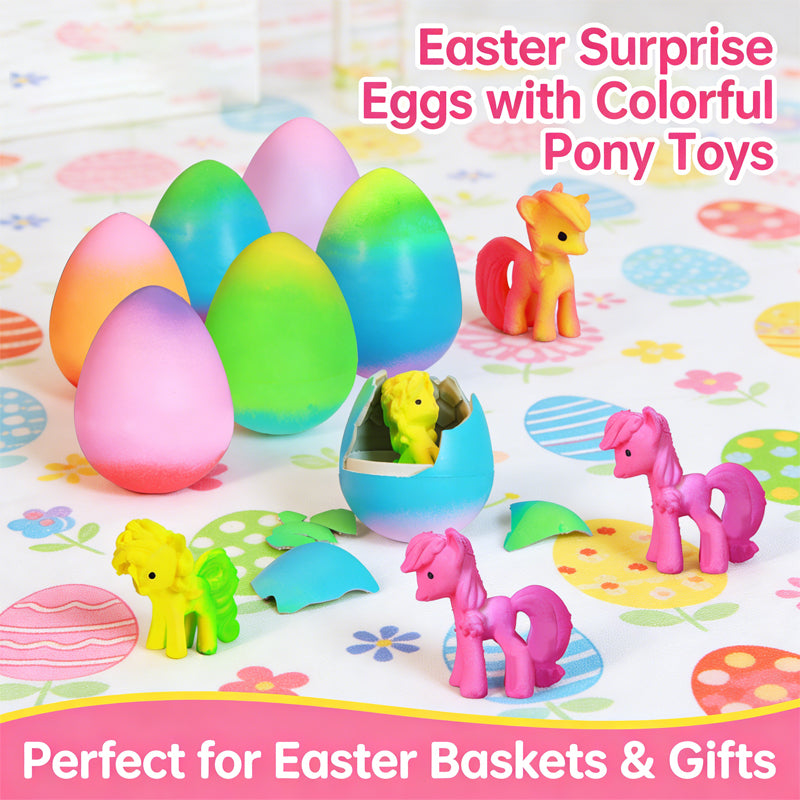 Magical Water-Hatching & Growing Unicorn Surprise Eggs